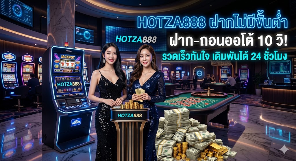 HOTZA888 ฝากไม่มีขั้นต่ำ