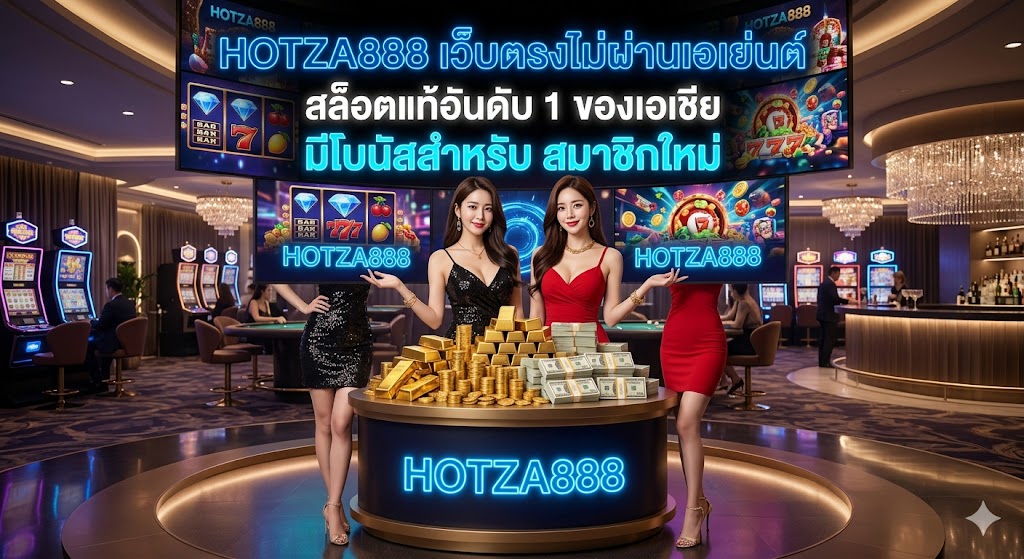 HOTZA888 เว็บตรงไม่ผ่านเอเย่นต์